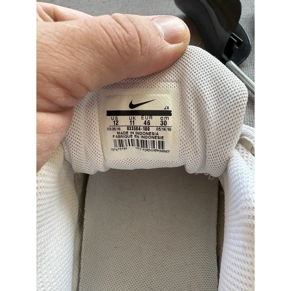 Nike Shox Avenue White Silver 833584-100 Running Shoes‎ Sneakers